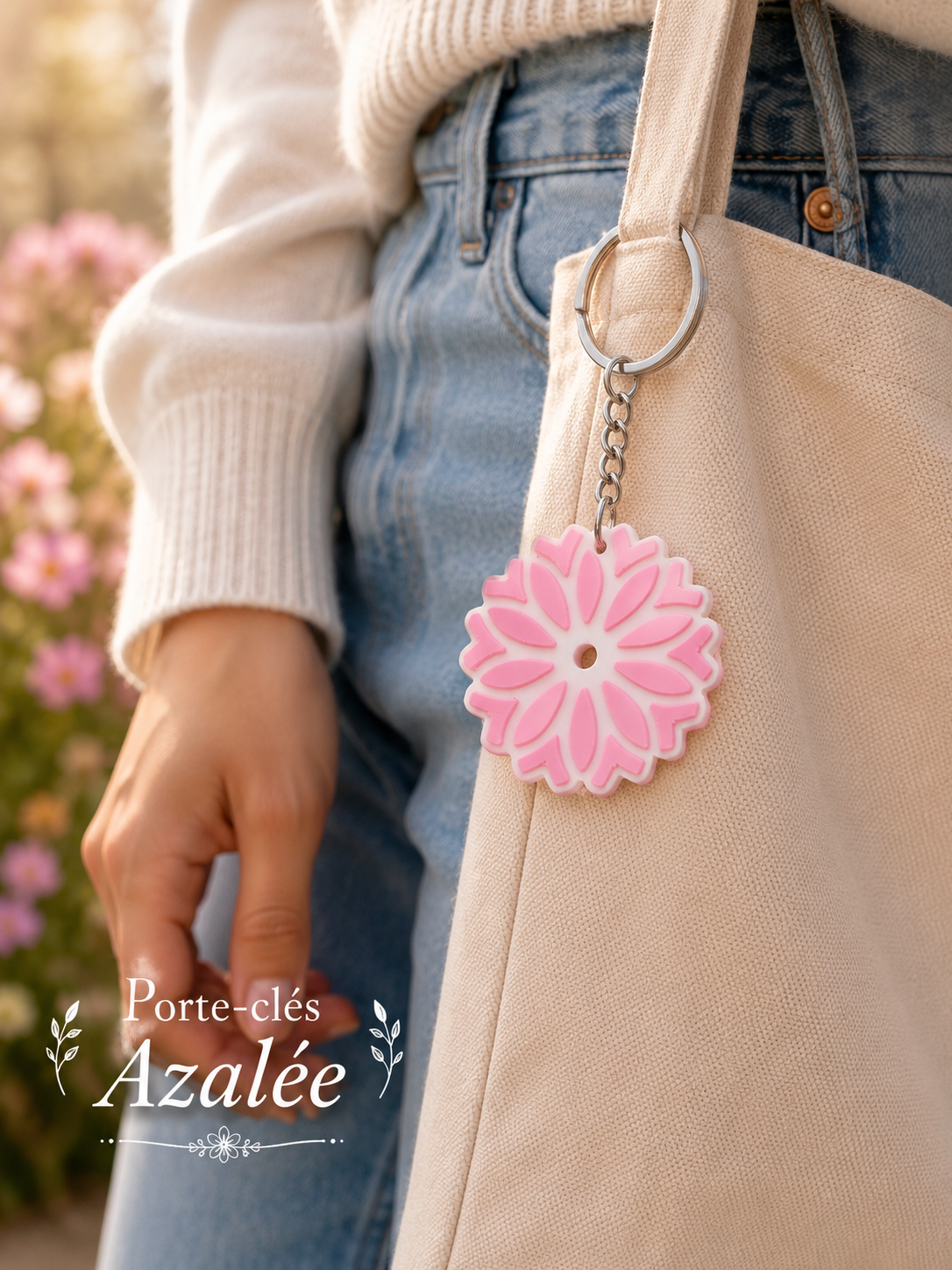 Porte-clés Azalée