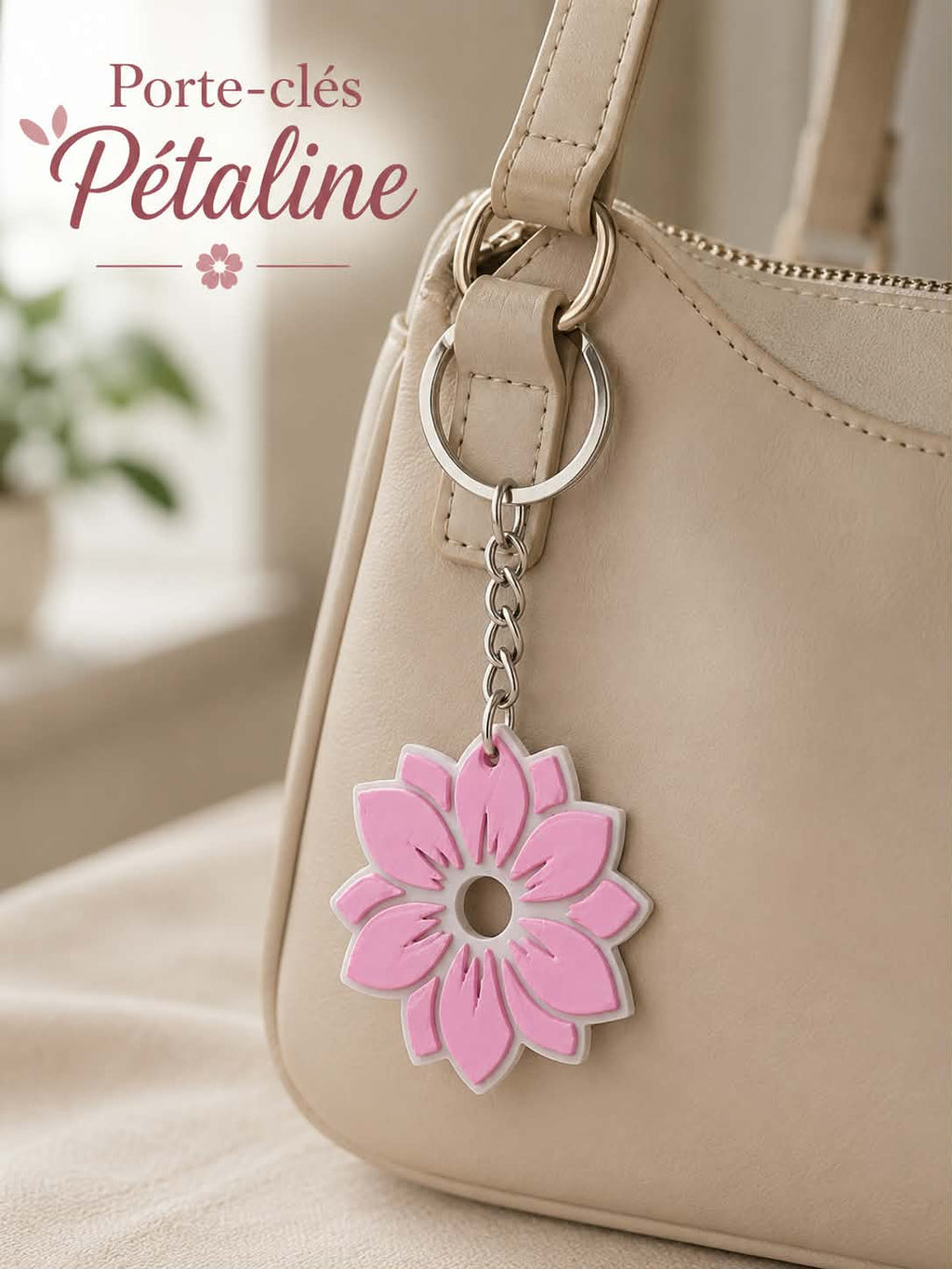 Porte-clés Pétaline