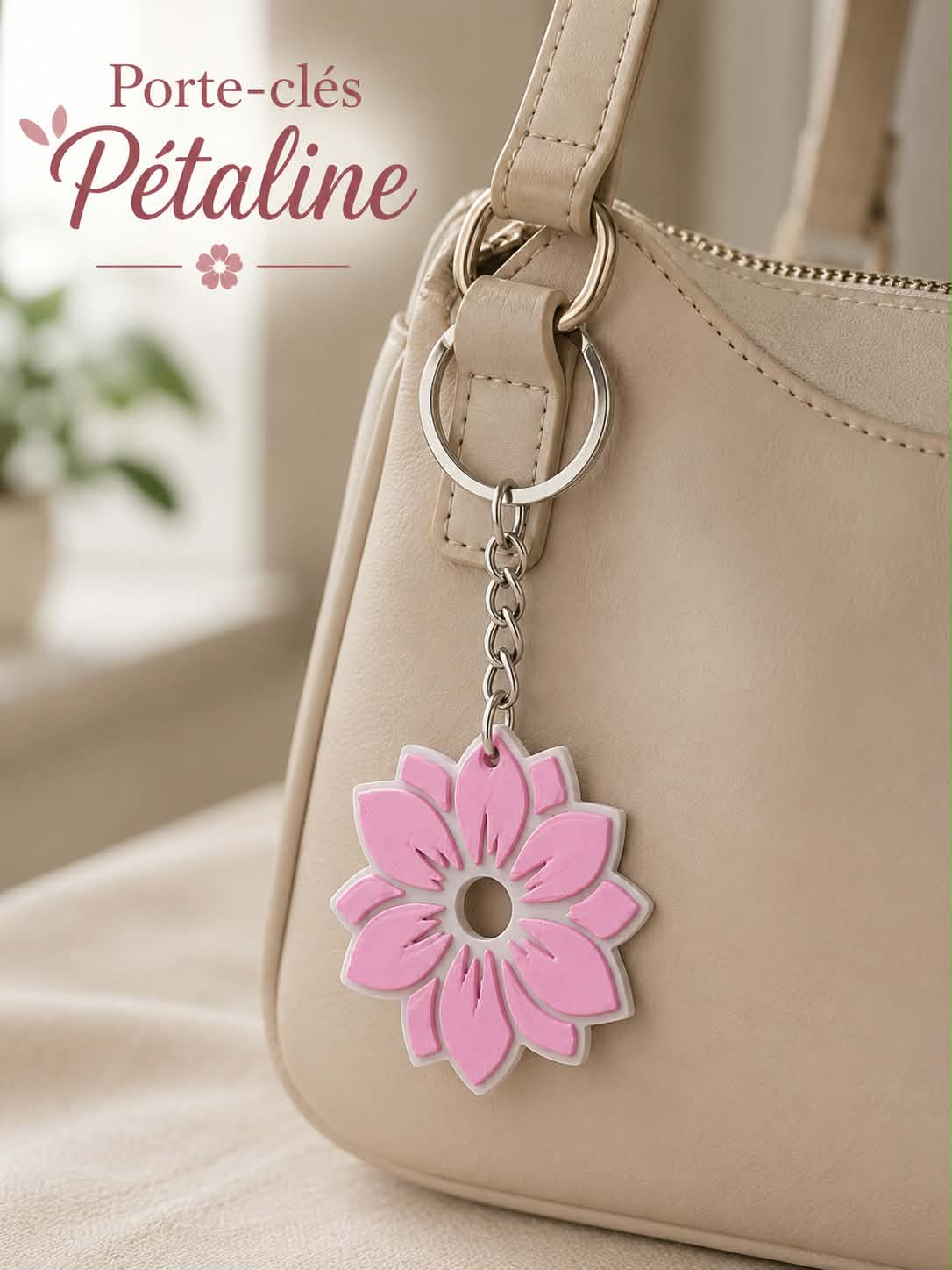 Porte-clés Pétaline