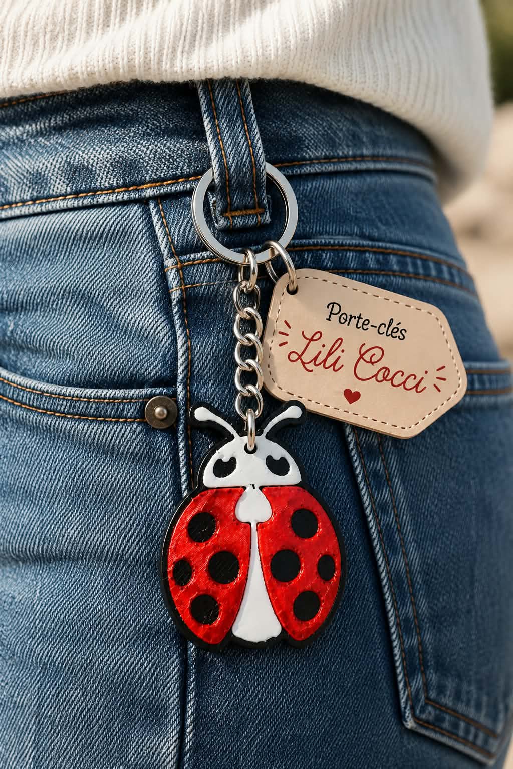 Porte-clés Lili Cocci