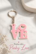 Porte-clés Pinky Love