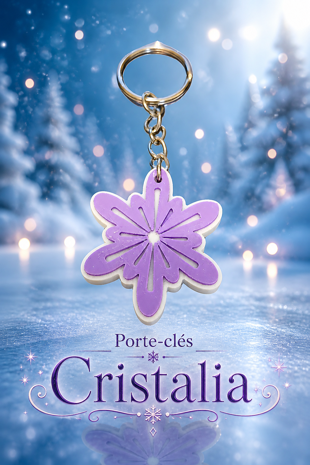 Porte-clés Cristalia