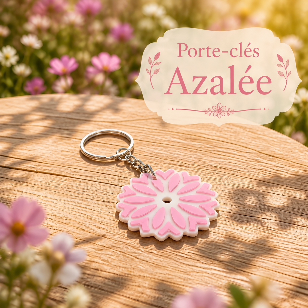 Porte-clés Azalée