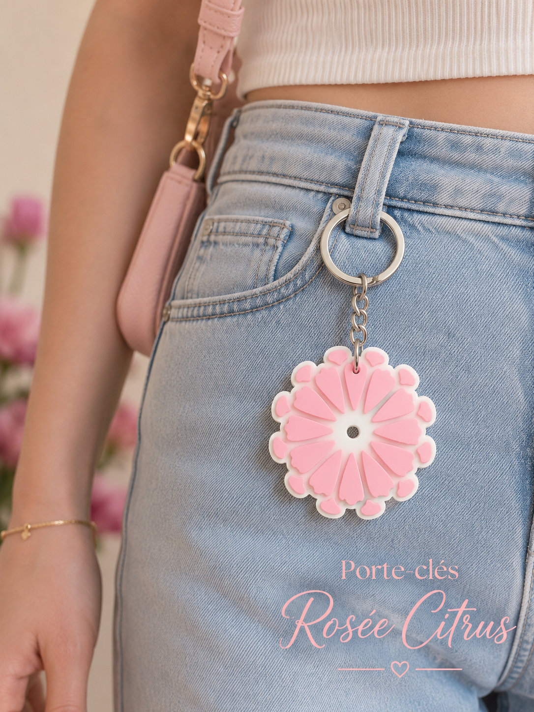 Porte-clés Rosée Citrus