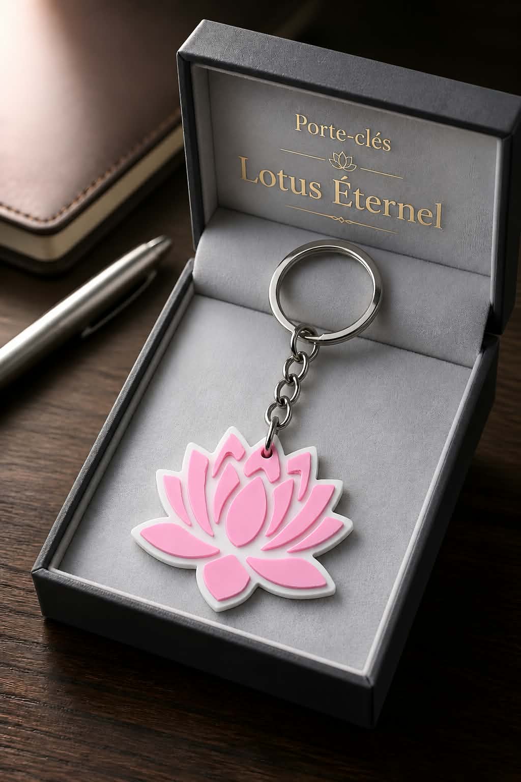 Porte-clés Lotus Eternel