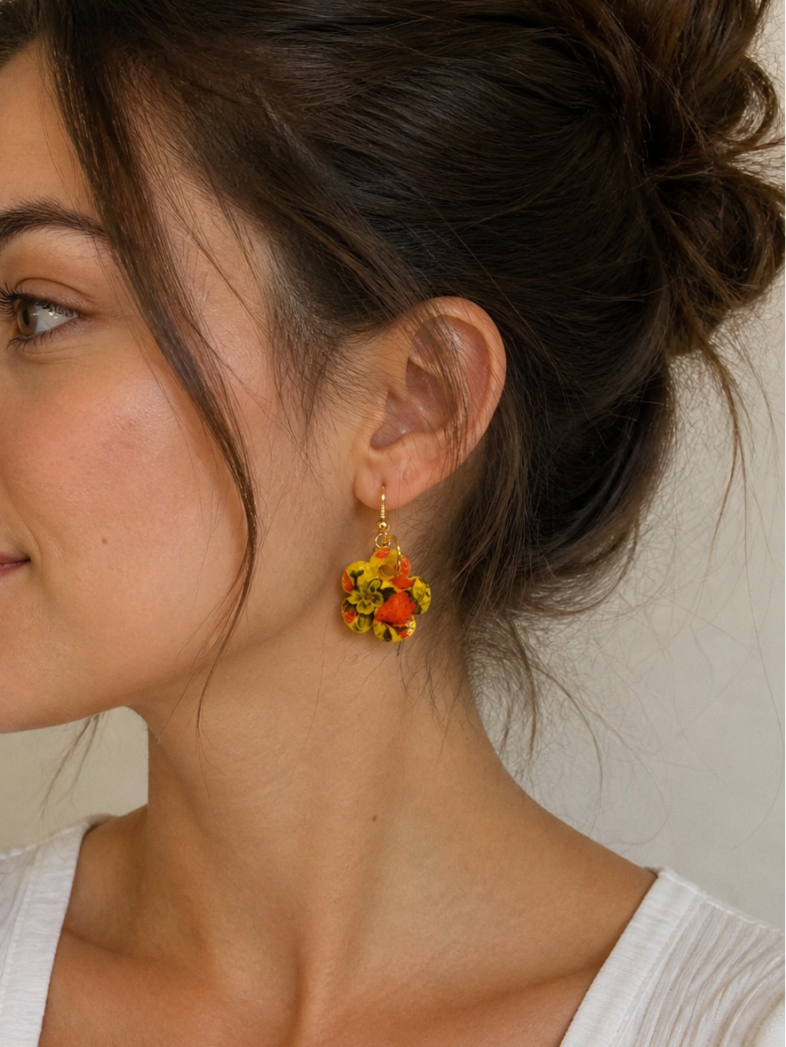 Fleur Fraise Vintage