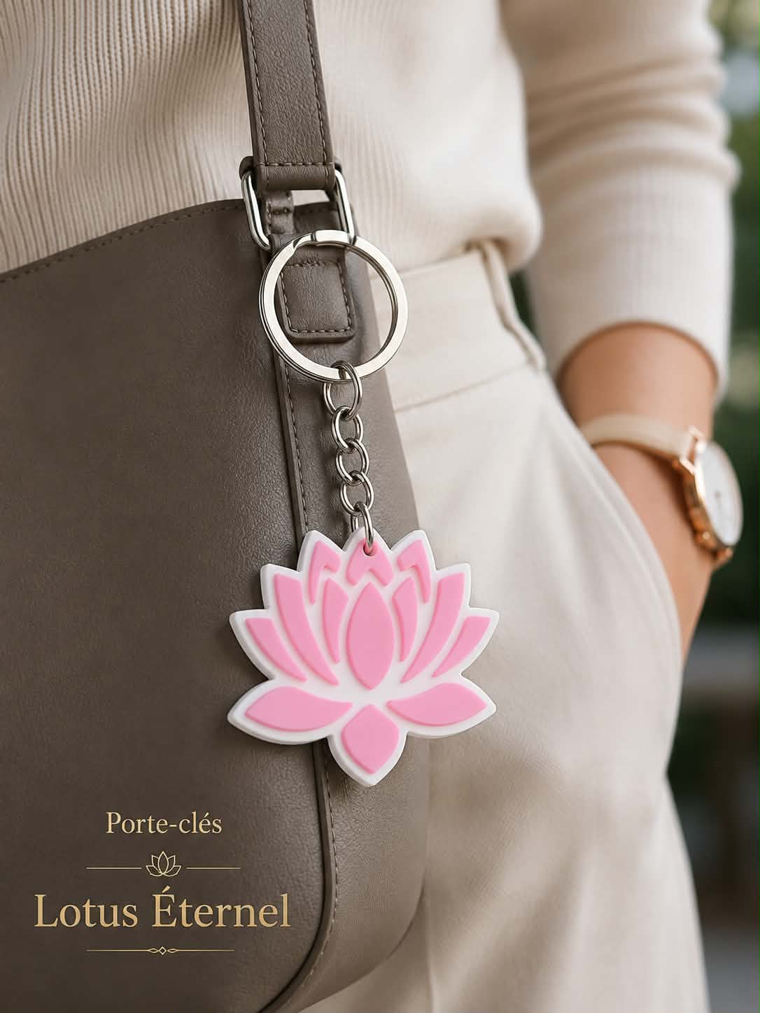 Porte-clés Lotus Eternel