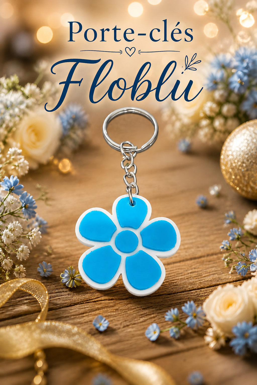 Porte-clés Floblu