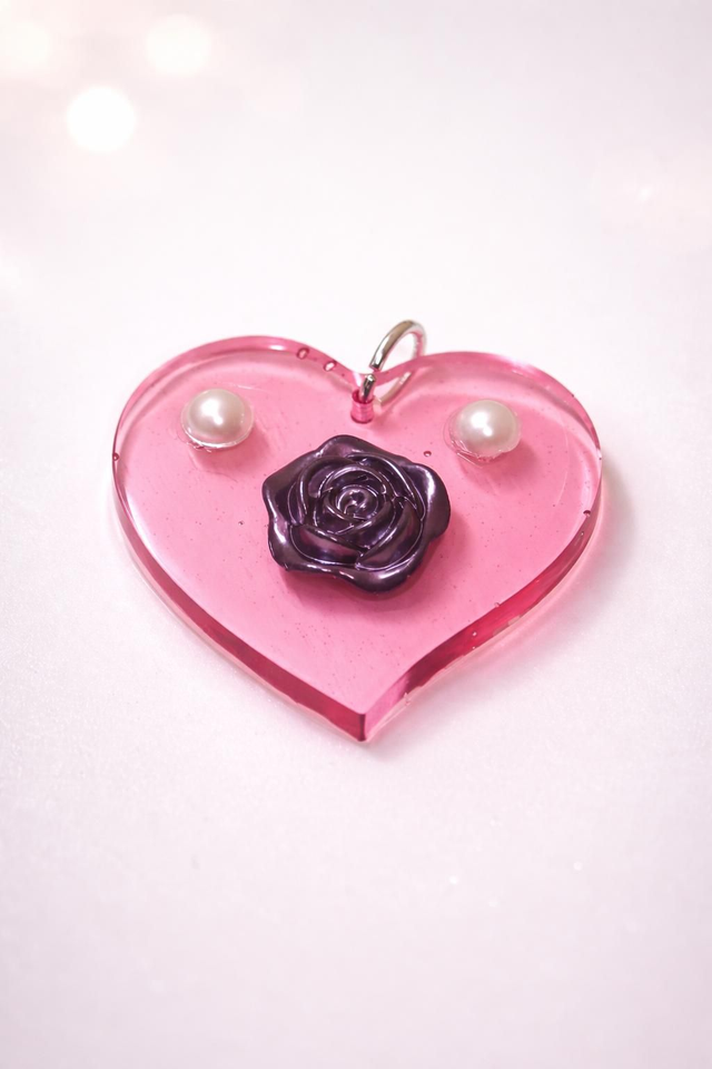 Pendentif Cœur Rosé Eternel